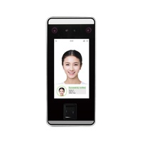 Système de contrôle d'accès et de pointage des employés avec lecteur d'empreintes digitales dynamique, scanner de paume et reconnaissance faciale