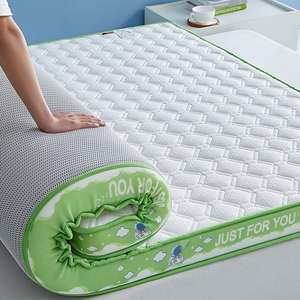 Cama de espuma viscoelástica comprimida de lujo Bitinnov-colchón de espuma con almohadilla de látex Natural - Product Image 5