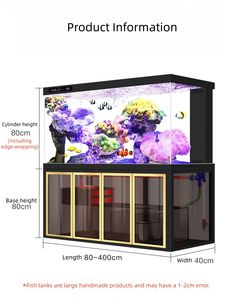 อุปกรณ์ตู้<span class=keywords><strong>ปลา</strong></span> <span class=keywords><strong>ตู้</strong></span><span class=keywords><strong>ปลา</strong></span>กระจกใสพิเศษ พร้อมตู้วางตู้<span class=keywords><strong>ปลา</strong></span>และตัวกรองด้านล่าง <span class=keywords><strong>ตู้</strong></span><span class=keywords><strong>ปลา</strong></span>สำหรับ<span class=keywords><strong>ปลา</strong></span>ในน้ำจืด - Product Image 6