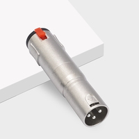 Adaptateur audio verrouillable 1/4 TRS femelle vers XLR mâle 3 broches, adaptateur symétrique 6,35 mm vers XLR pour microphones