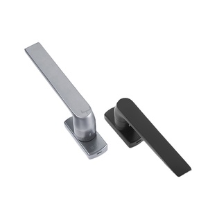 Manija de Ventana Abatible de PVC Negro Mate Elegante - Product Image 2