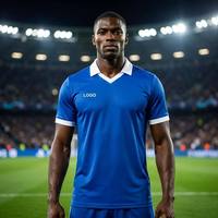 Jersey Sepak Bola Custom OEM Cepat Kering 100% Poliester Kerah Polo Kaos Sublimasi Seragam Klub Tim Pria MOQ Rendah