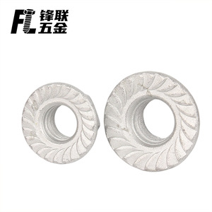 Tuercas de Brida Fenglian Dacromet Grado 10 M4 M5 M6 M8 M10 M12 M14 M16 de Acero al Carbono con Bloqueo para Uso en Construcción - Product Image 5