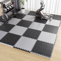 Hydefoam 40x40cm Premium EVA Puzzle Fitnessmatte Anti-Ermüdungs-Schaumstoff-Bodenplatten für Garage Workout Anpassbare Größe Farbe