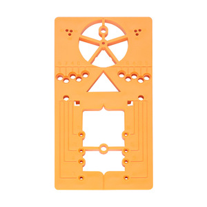 Localizador de Orificios para Bisagras Multifuncional para Trabajos en Madera, 35 mm, Soporte de Plástico para Puerta, Fácil Instalación, Herramienta de Construcción - Product Image 2