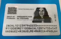 Cartes en polycarbonate blanches vierges, épaisseur 0,76 mm, pour contrôle d'accès, laser, fibre optique, meilleure qualité