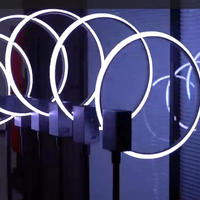 Anneau de pixels à tube LED 360, système de contrôle DMX, système d'éclairage DJ, conception de scène, équipement d'événement