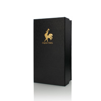 Boîte cadeau pour spiritueux de 750 ml, style livre, magnétique, premium et personnalisée