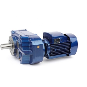 High <b>Power</b> f Series Reducer Cast Iron Gearbox Motor Ratio 15 25 35 - Product Image 4