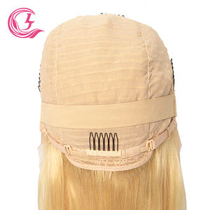 Clj 批发高清无胶100%纯巴西613 50英寸直发高光蕾丝前额假发高品质 - Product Image 5