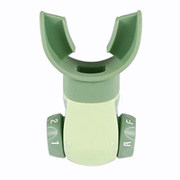 Dispositivo de Ejercicios Respiratorios Inspiratorios y Espiratorios Ajustable, Respirador de Silicona, Entrenador de Respiración Pulmonar