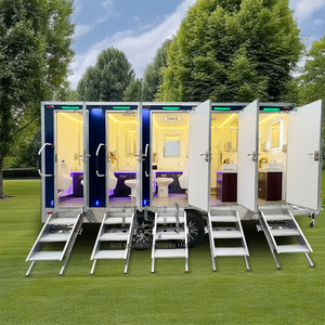 Baño de lujo para exteriores, remolque, inodoro móvil, baño con ducha, baño portátil, inodoros portátiles - Product Image 1