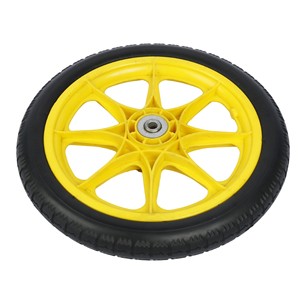 ล้อโพลียูรีเทนสีเหลืองขนาด 14 นิ้ว ยี่ห้อเฉิงจิน สำหรับเครื่องเคลือบไอศกรีม - Product Image 3
