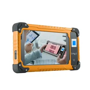 OEM S70 7 inch 1280*720 10000mAh 1d Rfid Reader for warehouse 8+128g 1d 2d Barcode Scanner with fingerprint rugged Tablet PC