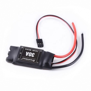 Rc fırçasız 30A ESC 2-4S elektrikli hız kontrol ile 5V 2A BEC Rc Multicopter helikopter için - Product Image 5