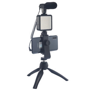 Mamen-micrófono pequeño Vlog inalámbrico, <span class=keywords><strong>MIC</strong></span>-07 Pro con luz de vídeo, Vlogging, novedad de <span class=keywords><strong>2020</strong></span> - Product Image 5