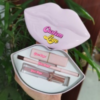 Coffret Maquillage Lèvres Luxe 3-en-1 Vegan Effet Mat Scintillant Transparent Rouge à Lèvres Liquide Imperméable Huile à Lèvres Rose Brillante & Crayon Contour des Lèvres – Meilleures Ventes