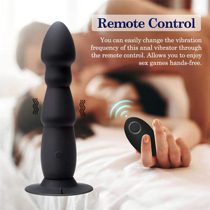 Vibratore Dildo 2-in-1 con Funzione di Spinta, Giocattolo Sessuale <span class=keywords><strong>Anale</strong></span>, Massaggiatore Prostatico Maschile con Telecomando, Coppa per Masturbazione, Piacere Adulto Pratico - Product Image 4
