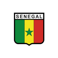 Patch en caoutchouc du drapeau du Sénégal en promotion, logo personnalisé 2D 3D, patch souple en PVC pour petites entreprises sénégalaises