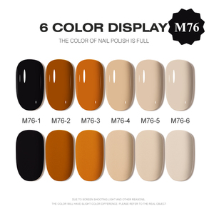AILANUO 6Colors CANNI New Series 15ml Hema Free Esmaltes Soak Off UV Gel Polish High Quality Nail Art UV Nail Polish Gel <b>Varnish</b> - Product Image 1