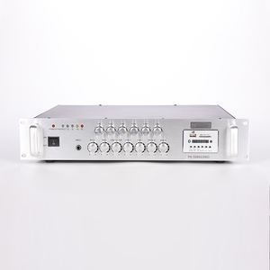 مكبر صوت منزلي عالي الجودة JBHKJ PA-5150USBD بقوة 150 واط، جهاز استقبال صوتي بـ 6 مناطق، مكبر صوت من سبائك الألومنيوم - Product Image 3