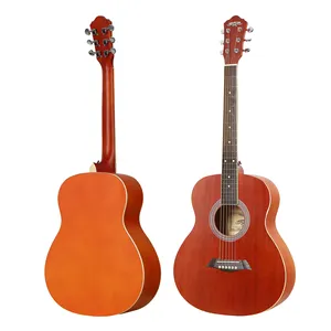 Karavan müzik MINI seyahat HS-MINI-2 sapelli ve bas ahşap akustik gitar ucuz müzik aletleri toptan