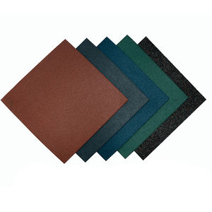 Tapis de sol en caoutchouc antichoc pour salle de sport, idéal pour les terrains de jeux extérieurs – Vente chaude directe usine Chine - Product Image 2