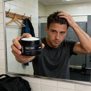 निजी लेबल कार्बनिक प्राकृतिक मैट तरंग पोमाड 360 लंबे समय तक चलने वाले मुक्त स्टाइलिगन पुरुषों के लिए अतिरिक्त मजबूत स्थायी होल्ड बाल मोम पोमाडे - Product Image 2