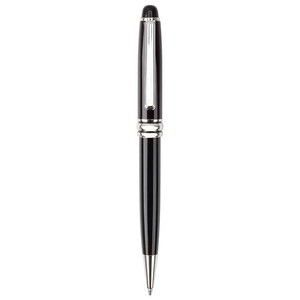 High Quality Luxury Executive Corporate Black Metal Ballpoint Promotional Banner <b>Pens</b> Custom Logo 1.0mm Smooth Writing Novelty - Product Image 4