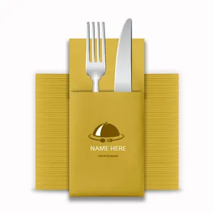 Premium Quality Guest Towels Soft thick Party Paper Disposable Dinner Napkins for Wedding Reception