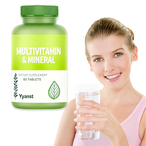 Complément alimentaire à marque privée, comprimés multivitaminés pour adultes - Soutien immunitaire et gestion de l'énergie, emballage personnalisé - Product Image 1