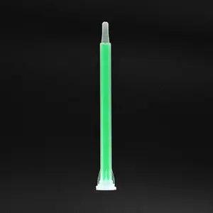 Factory Price 24 Elements Square Tube Static Mixer Tip Plastic Green Mixing Nozzle