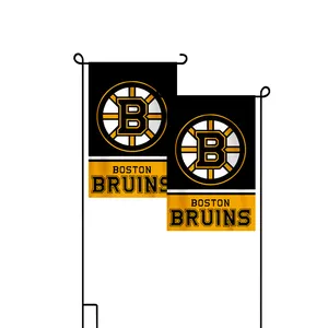 Kualitas tinggi kustom sisi ganda semua tim Boston Bruins Carolina topan St. Louis Blues NHL bendera Taman
