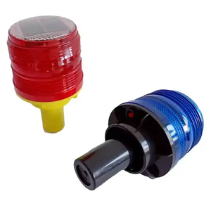 Verkeersveiligheid Zonne Toren Signaal Led Waarschuwingslichten Led Toren Baken Noodflitser Strobe Solar Pole Lamp - Product Image 2