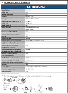 Lotos LTP8050 <span class=keywords><strong>prix</strong></span> d'usine Cnc Metal Cutter 220v 25mm Plasma Cutting Cnc - Product Image 3