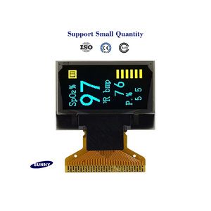 Màu sắc kép 30 pin LCD màu Vàng & ánh sáng màu xanh Kích thước nhỏ 0.96 inch OLED mô-đun 128x64 dots ssd1306 phản ứng nhanh - Product Image 3