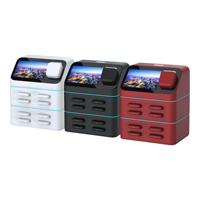 Station de recharge pour la location de batteries externes partagées, 8 emplacements, 60W, portable, multi-appareils, micro USB, écran tactile et TPV