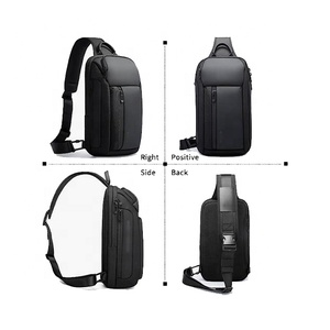 Paquete de pecho para hombre de alta capacidad personalizado BSCI, nuevo bandolera de supervivencia con característica impermeable, Material de PU, precio de fábrica - Product Image 4