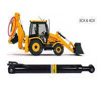Cylindre hydraulique à double action pour chargeuse-pelleteuse JCB 3CX 4CX / Cylindre hydraulique pour excavatrice JCB