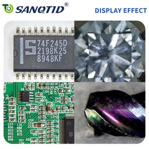 SANQTID TD-4KAF 10A Elmas Montajlı 4k Profesyonel Dijital AF4 Mikroskop 1920*1080 Piksel 60FPS Çözünürlük Telefon Tamiri için - Product Image 5