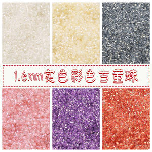 Wholesale 1.6mm Solid Color Antique Glass Beads <b>DIY</b> Bracelet Necklace <b>Accessories</b> - Product Image 6
