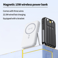 Power Bank portabel 10000mAh, pengisi daya Cepat 2 port USB 2.1A, kapasitas besar ramping daya Output 20W