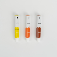 Tube d'emballage en plastique en aluminium souple vide Tube de pigment de peinture à l'huile Tube laminé d'emballage cosmétique rechargeable
