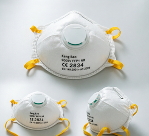 Einweg-Industriestaubmaske FFP2 Kohlefilter-Staubmaske <span class=keywords><strong>CE2834</strong></span> Mit Ventil für Bau, Malerei und Chemikalienschutz - Product Image 4