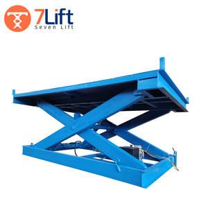1000kg 1m 3 मीटर मंजिल हाइड्रोलिक फ्रेट कैंची चोर बिजली कार्गो माल सामग्री में फूस ट्रेलर लिफ्ट मंच चीन - Product Image 5