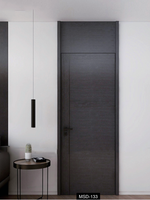Portes intérieures modernes en gros de 8 pieds, portes en bois pour cuisine, conception ignifugée, porte en bois pour pièce