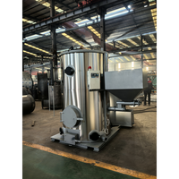 Vertikal 100kg 200kg 300kg 500kg 700kg Boiler biomassa kayu batu bara api Generator uap harga