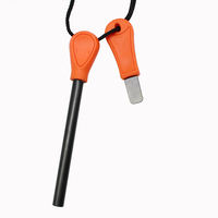 Camping Extérieur Ferrocerium Flint Stone Rod Briquet Magnésium Kit D'outils De Survie D'urgence Poignée Allume-feu