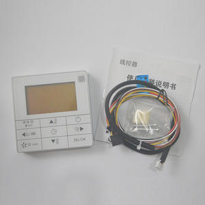 Jeda Air Conditioner <b>Wired</b> <b>Controller</b> KJR-90C/BY KJR-90D/BK Digital LED Display 4 Buttons Plastic Remote Control - Product Image 3