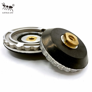 LITTLE ANT 100mm 알루미늄 고무 달팽이 잠금 커넥터 4 인치 가장자리 휠 연마 등판 홀더 버핑 패드 OEM 맞춤형 - Product Image 3